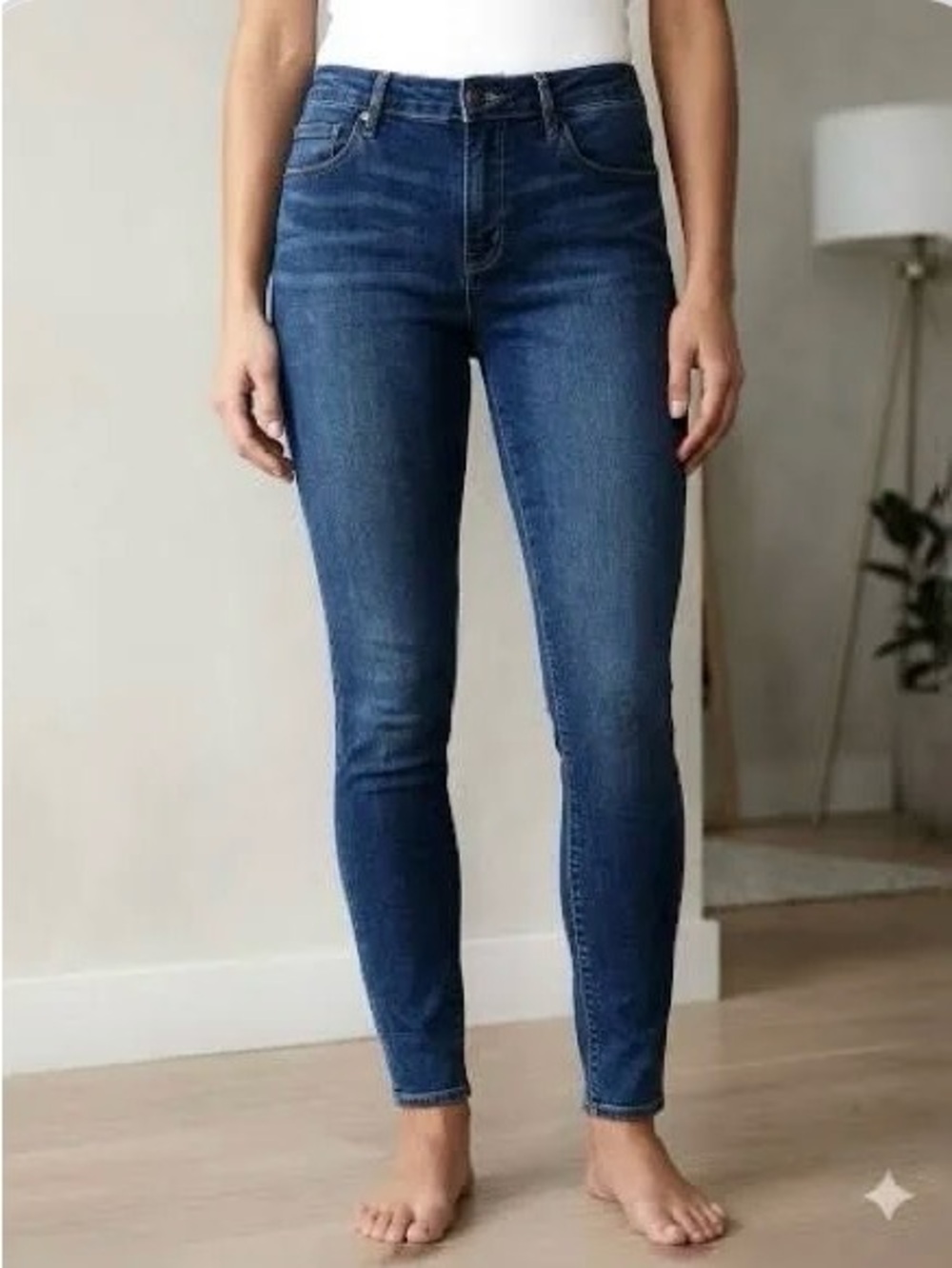 Articles Of Society Indigo High-Rise Skinny Jeans